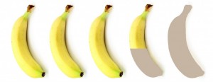 3,5 Bananen